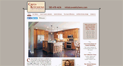 Desktop Screenshot of caveskitchens.com